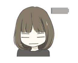 SHY TOO CUTE sticker #14221753