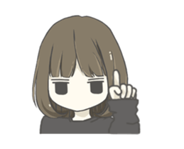 SHY TOO CUTE sticker #14221755