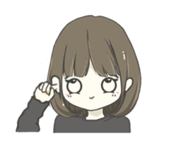 SHY TOO CUTE sticker #14221759