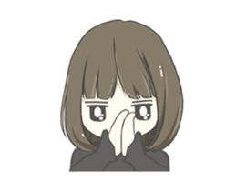 SHY TOO CUTE sticker #14221761