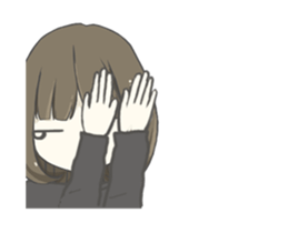 SHY TOO CUTE sticker #14221764