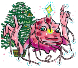 Amoeba's Season Holiday sticker #14221811