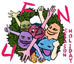 Amoeba's Season Holiday sticker #14221821