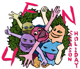 Amoeba's Season Holiday sticker #14221821