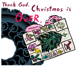 Amoeba's Season Holiday sticker #14221824