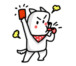 The Dog MOMO KUKUU sticker #14221846