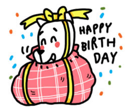 The Dog MOMO KUKUU sticker #14221852