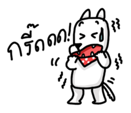 The Dog MOMO KUKUU sticker #14221853