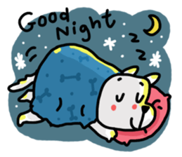 The Dog MOMO KUKUU sticker #14221855