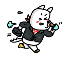 The Dog MOMO KUKUU sticker #14221866