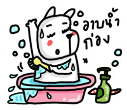 The Dog MOMO KUKUU sticker #14221868