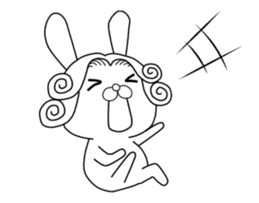 The Count RABBIT Animated 3 sticker #14222664