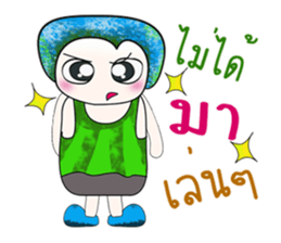 Hello!! My name is Hikurashi. ^_^ sticker #14222787