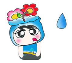 Hi my name is Taro..^_^ Flower!! sticker #14222833
