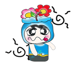 Hi my name is Taro..^_^ Flower!! sticker #14222838