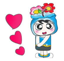 Hi my name is Taro..^_^ Flower!! sticker #14222844