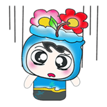 Hi my name is Taro..^_^ Flower!! sticker #14222849