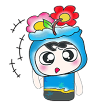 Hi my name is Taro..^_^ Flower!! sticker #14222851