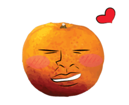 orange crazy isan/eng sticker #14223314