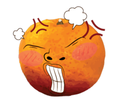 orange crazy isan/eng sticker #14223319