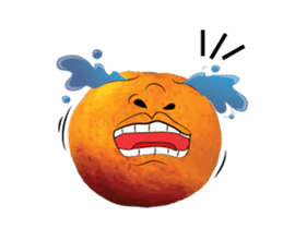 orange crazy isan/eng sticker #14223321