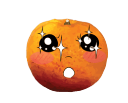 orange crazy isan/eng sticker #14223327