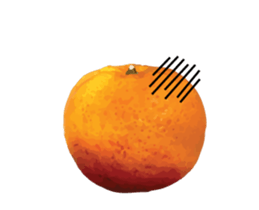 orange crazy isan/eng sticker #14223329