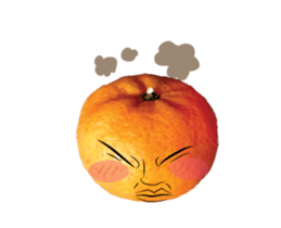 orange crazy isan/eng sticker #14223331