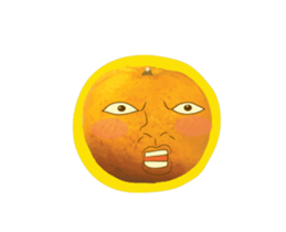 orange crazy isan/eng sticker #14223333