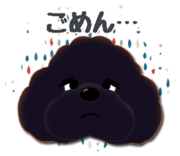 fluffy moco12 sticker #14223613