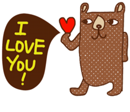iBrown Bear sticker #14223888