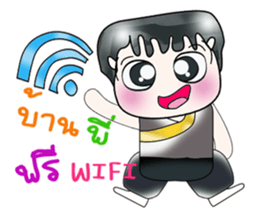 Hello! My name is Kato. ^_^ sticker #14224368