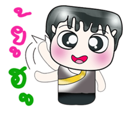 Hello! My name is Kato. ^_^ sticker #14224383