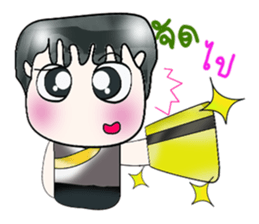 Hello! My name is Kato. ^_^ sticker #14224395