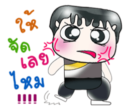 Hello! My name is Kato. ^_^ sticker #14224398