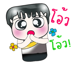 Hello! My name is Kato. ^_^ sticker #14224402