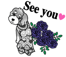 AER the Miniature Schnauzer sticker #14224429