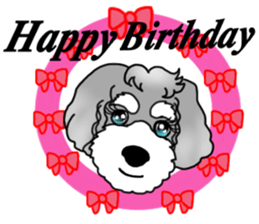 AER the Miniature Schnauzer sticker #14224438