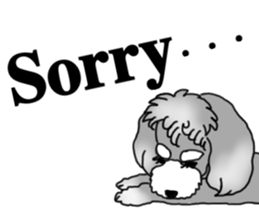 AER the Miniature Schnauzer sticker #14224439