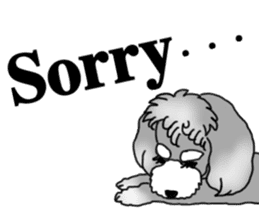 AER the Miniature Schnauzer sticker #14224439