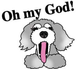 AER the Miniature Schnauzer sticker #14224441