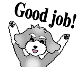 AER the Miniature Schnauzer sticker #14224452