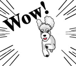 AER the Miniature Schnauzer sticker #14224458