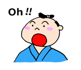 English samurai ! sticker #14224463