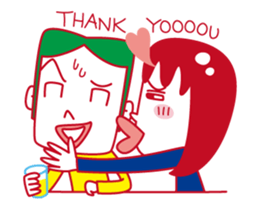 drunken K.chan sticker #14224840