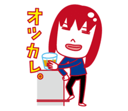 drunken K.chan sticker #14224842