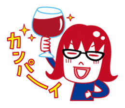 drunken K.chan sticker #14224845