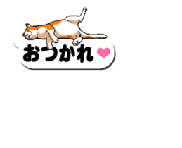 Animated Sticker!!Cats love balloon 2 sticker #14224987