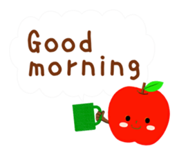 Red & Green Apples !! sticker #14226190