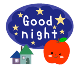 Red & Green Apples !! sticker #14226192